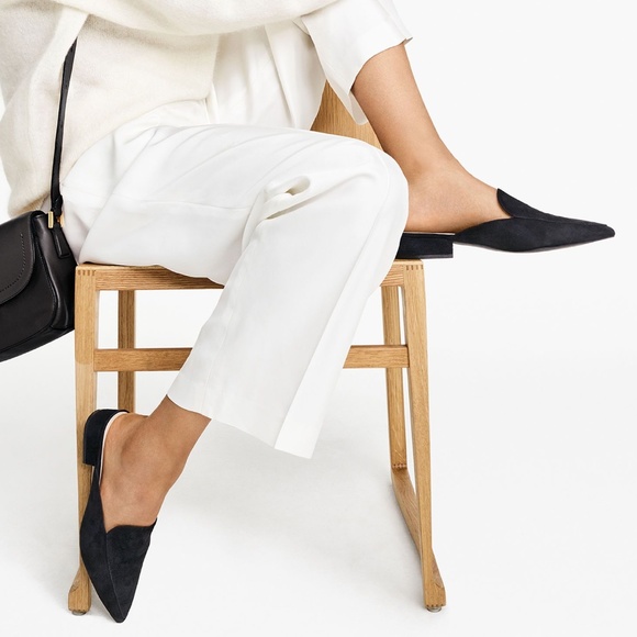 Cole Haan | Shoes | New Cole Haan Piper Leather Mules In Black 85 | Poshmark